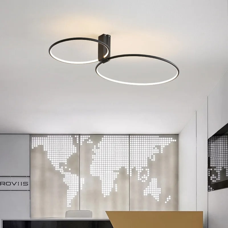NovaHalo Round LED Ceiling Light for Living Room and Bedroom