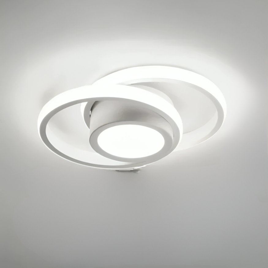 Orion Dual Ring LED Ceiling Light Modern Minimalist Lamp