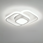 Orion Dual Ring LED Ceiling Light Modern Minimalist Lamp