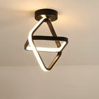 Orion Dual Ring LED Ceiling Light Modern Minimalist Lamp