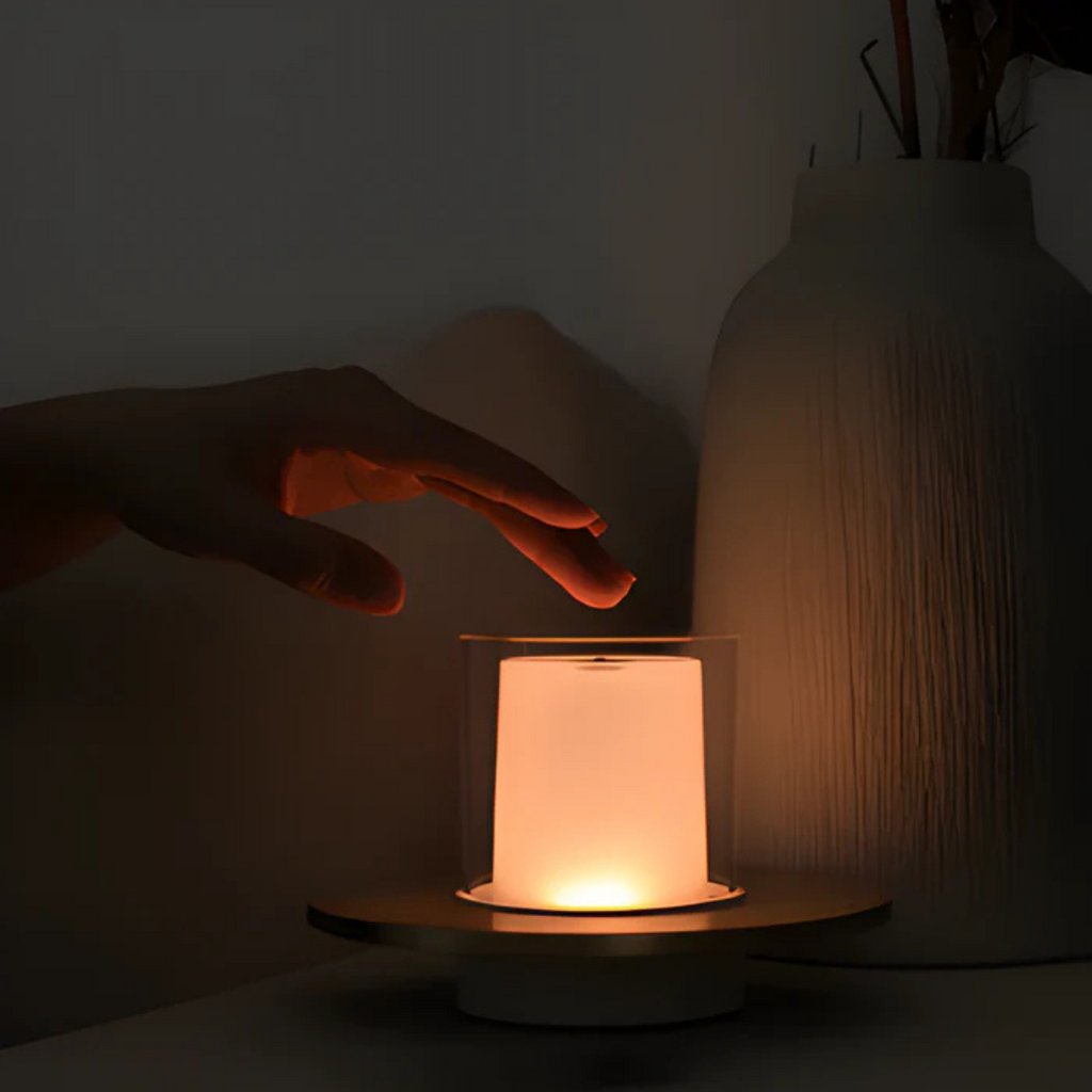 Auralis Halo Wireless LED Table Lamp With Dimmable Light