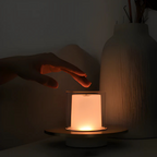 Auralis Halo Wireless LED Table Lamp With Dimmable Light