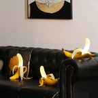 Luminia Banana LED Table Lamp With Golden Radiance