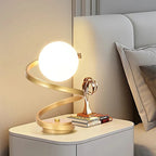 Fjordora Floating LED Table Lamp in Nordic Style Ambiance