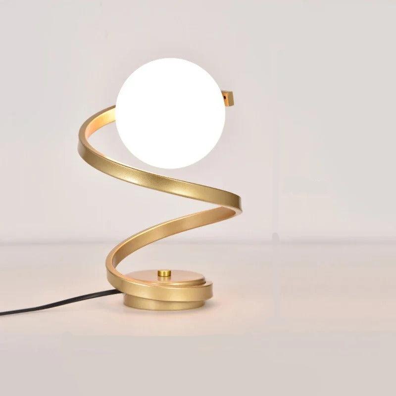 Fjordora Floating LED Table Lamp in Nordic Style Ambiance