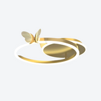 AuroraFlutter Butterfly LED Ceiling Light for Living Rooms
