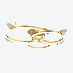AuroraFlutter Butterfly LED Ceiling Light for Living Rooms