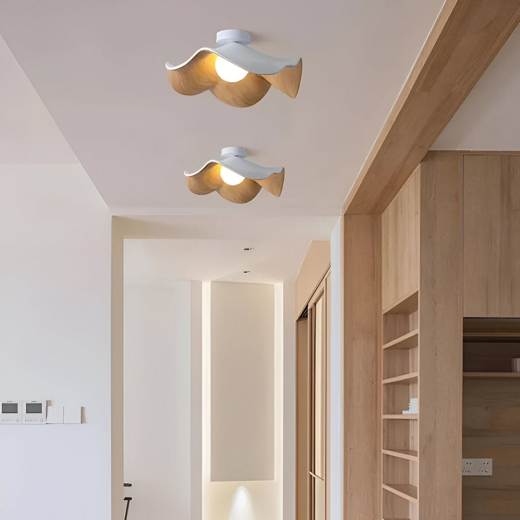Asteria Nordic Flower LED Ceiling Light With Soft Ambient Glow