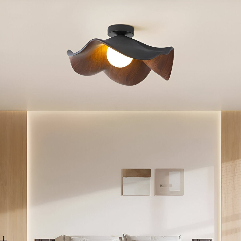 Asteria Nordic Flower LED Ceiling Light With Soft Ambient Glow