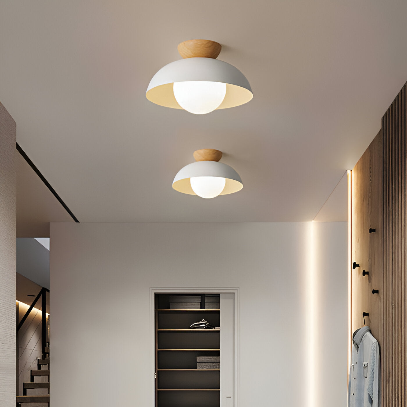 NovaLyn Nordic Minimalist LED Ceiling Lamp With Eco Materials