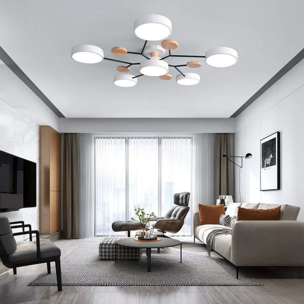 NovaLuxe Round LED Ceiling Light Energy Efficient Fixture