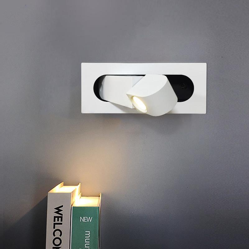 Nemsk | LumaForge Aurora LED Bedside Wall Lamp With Ambient Backlight