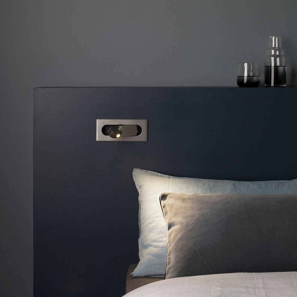 Nemsk | LumaForge Aurora LED Bedside Wall Lamp With Ambient Backlight