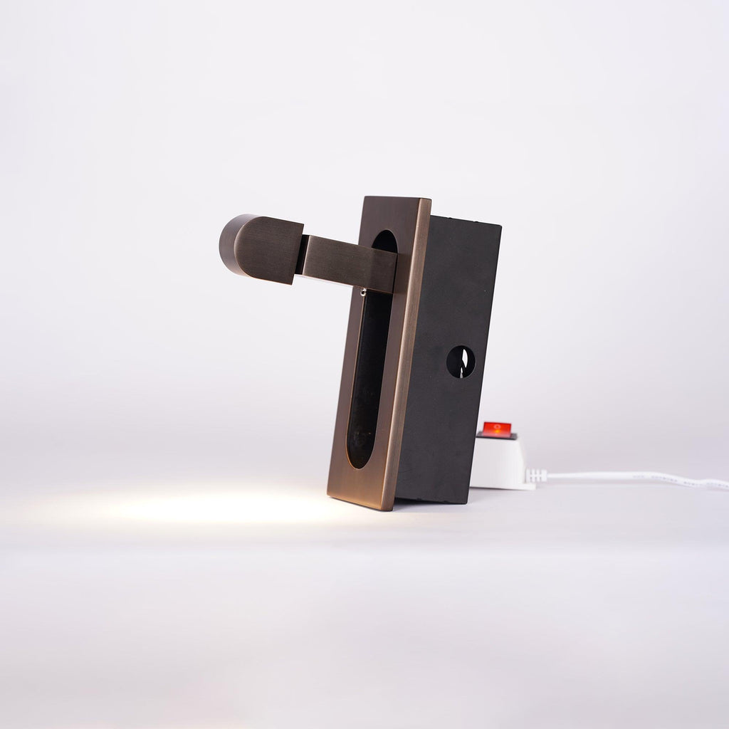 Nemsk | LumaForge Aurora LED Bedside Wall Lamp With Ambient Backlight