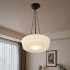 Nemsk | Lunaera Milky White Minimalist Pendant Lamp With Soft Glow