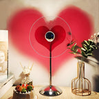Nemsk | NovaGlo Retro Disc LED Table Lamp for Desk Dresser and Nightstand