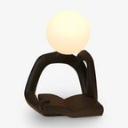 Nemsk | NovaMuse Reading Figure Table Lamp for Books with Sculptural Design