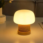 Nemsk | LumaNest Modern Minimalist LED Table Lamp With Wood Base