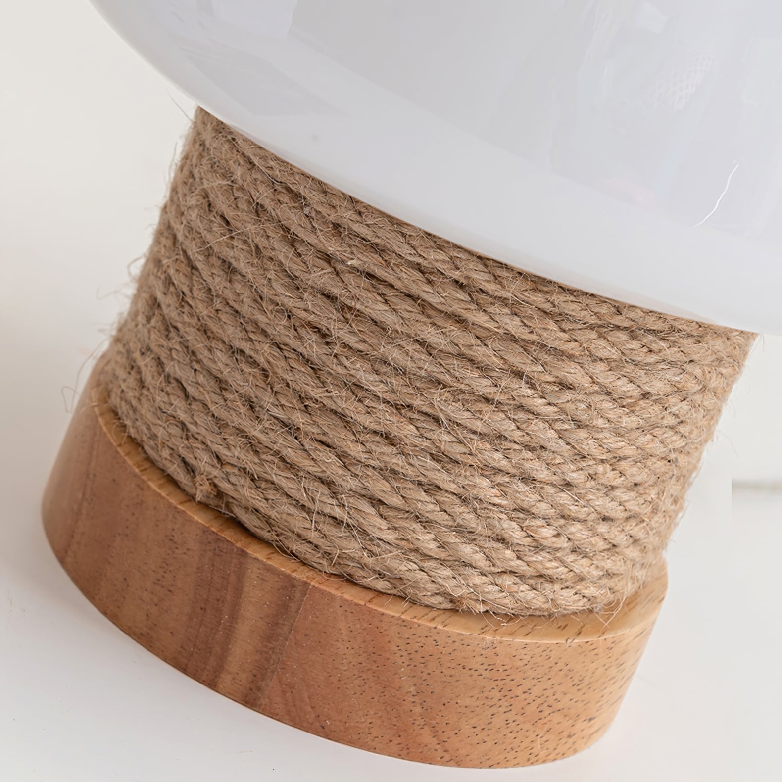 Nemsk | LumaNest Modern Minimalist LED Table Lamp With Wood Base