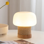 Nemsk | LumaNest Modern Minimalist LED Table Lamp With Wood Base