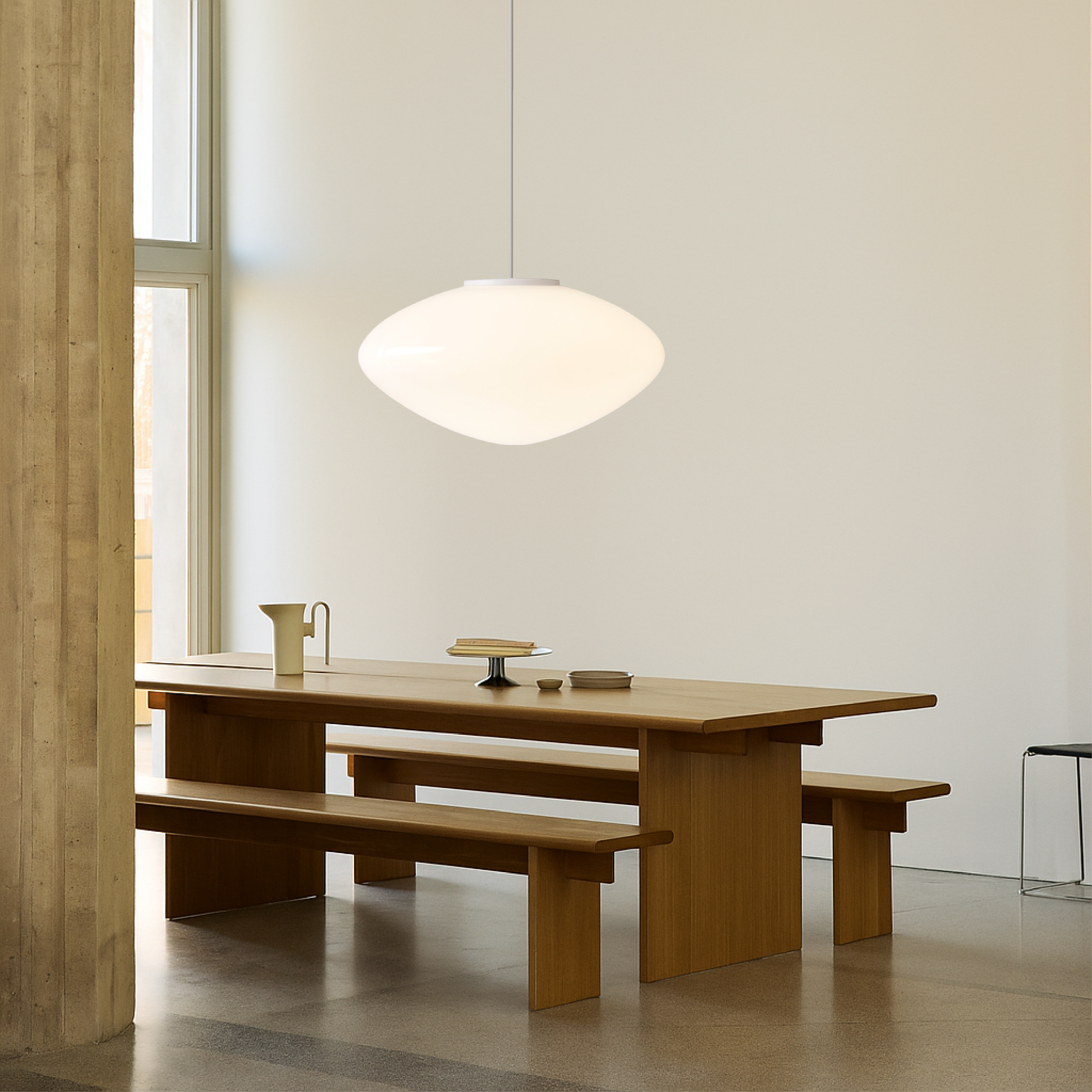 Nemsk | Nordora Danish Layered Pendant Lamp With Soft Diffuse Glow