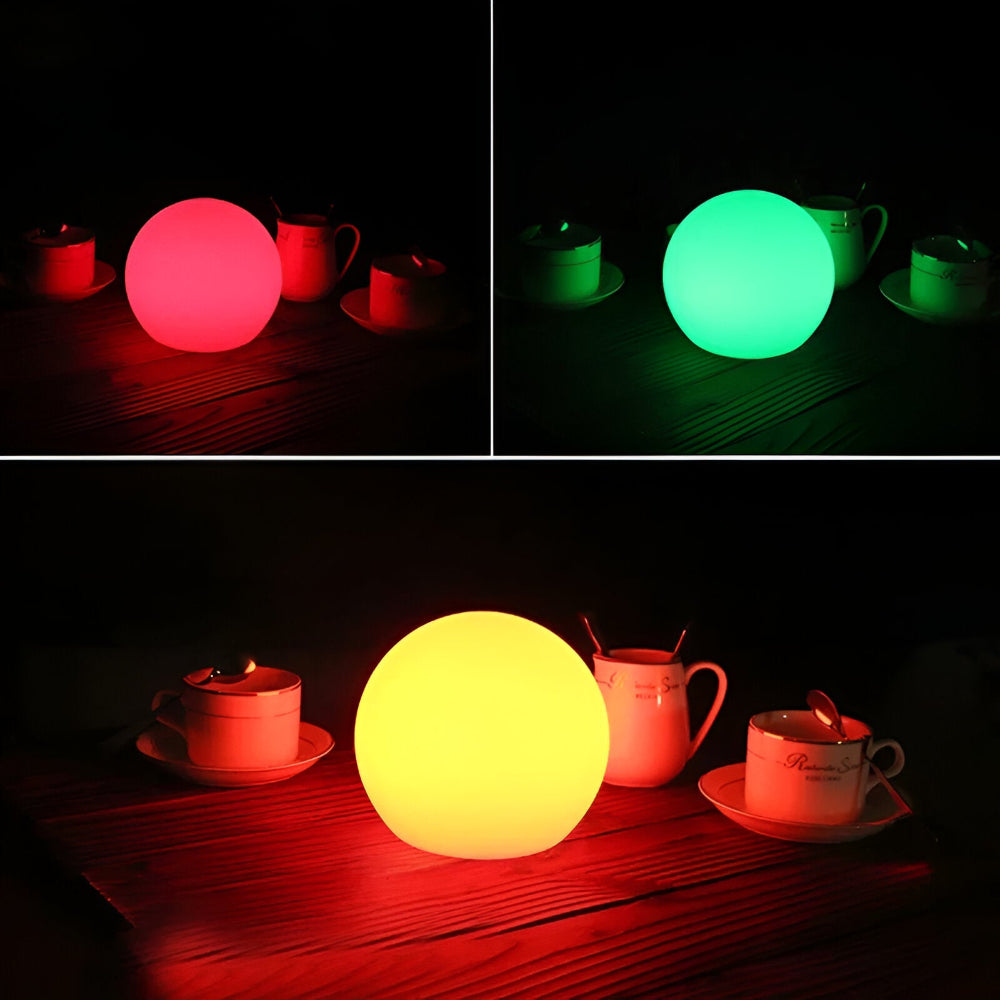 Nemsk | LumaSphere LED Table Lamp With Color Changing Light
