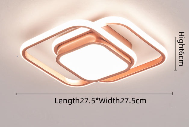 LumeraLux Modern LED Ceiling Light for Living Spaces