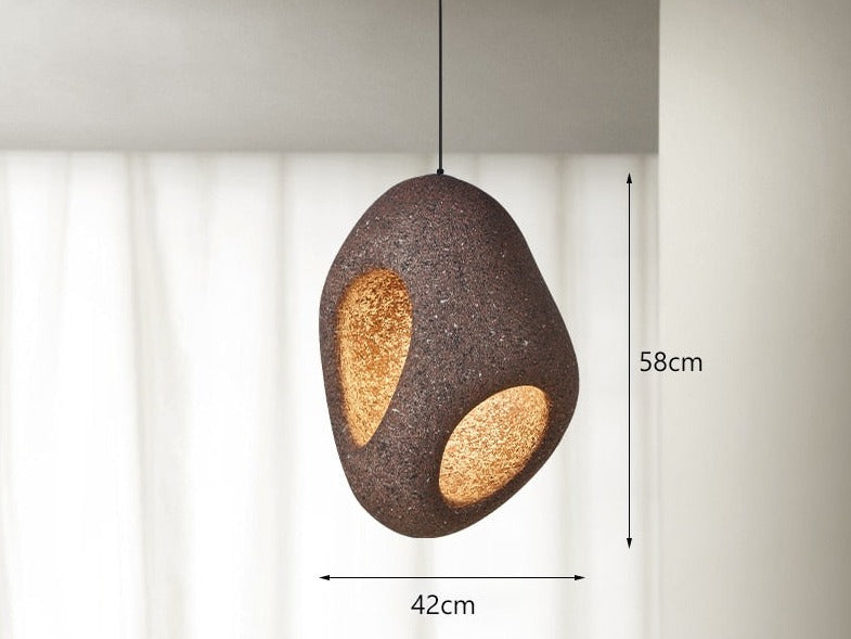 Nemsk | Sorelle | Handcrafted Wabi Sabi LED Pendant Ceiling Fixture