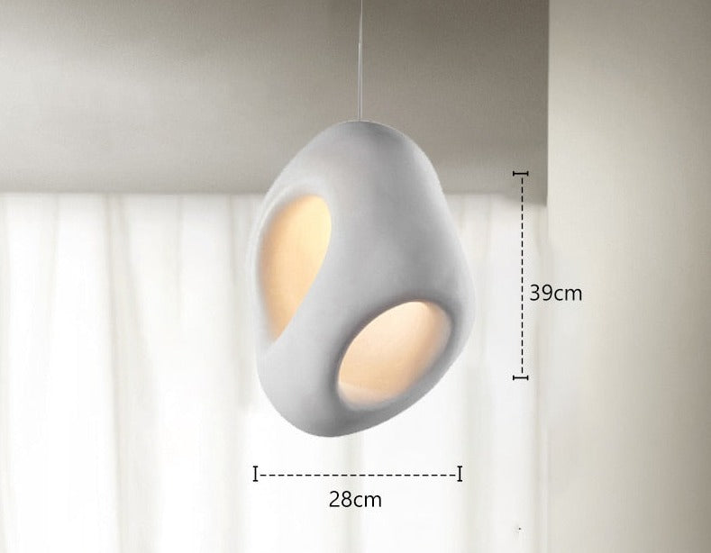 Nemsk | Sorelle | Handcrafted Wabi Sabi LED Pendant Ceiling Fixture