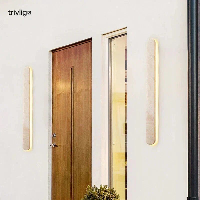 Nemsk | Avelora Wabi Sabi Minimalist LED Vegglampe IP65 Utendørs