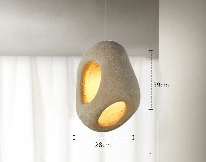 Nemsk | Sorelle | Handcrafted Wabi Sabi LED Pendant Ceiling Fixture