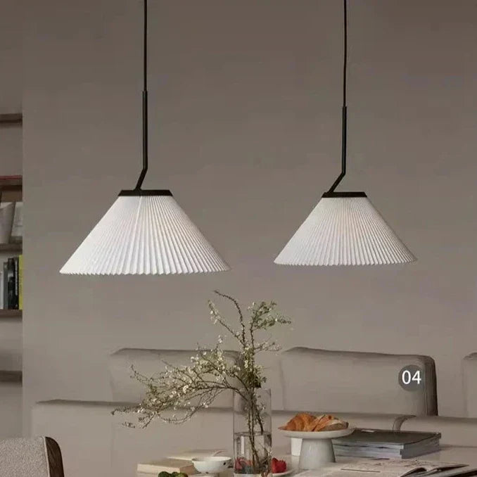 Nemsk | LumaFold Scandinavian Pendant Lamp With Folded Hood