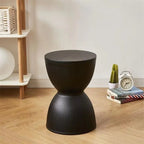 Nemsk | Lunvera Nordic Hourglass Low Plastic Stool, Multipurpose
