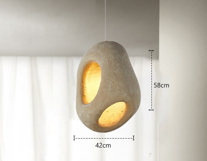 Nemsk | Sorelle | Handcrafted Wabi Sabi LED Pendant Ceiling Fixture