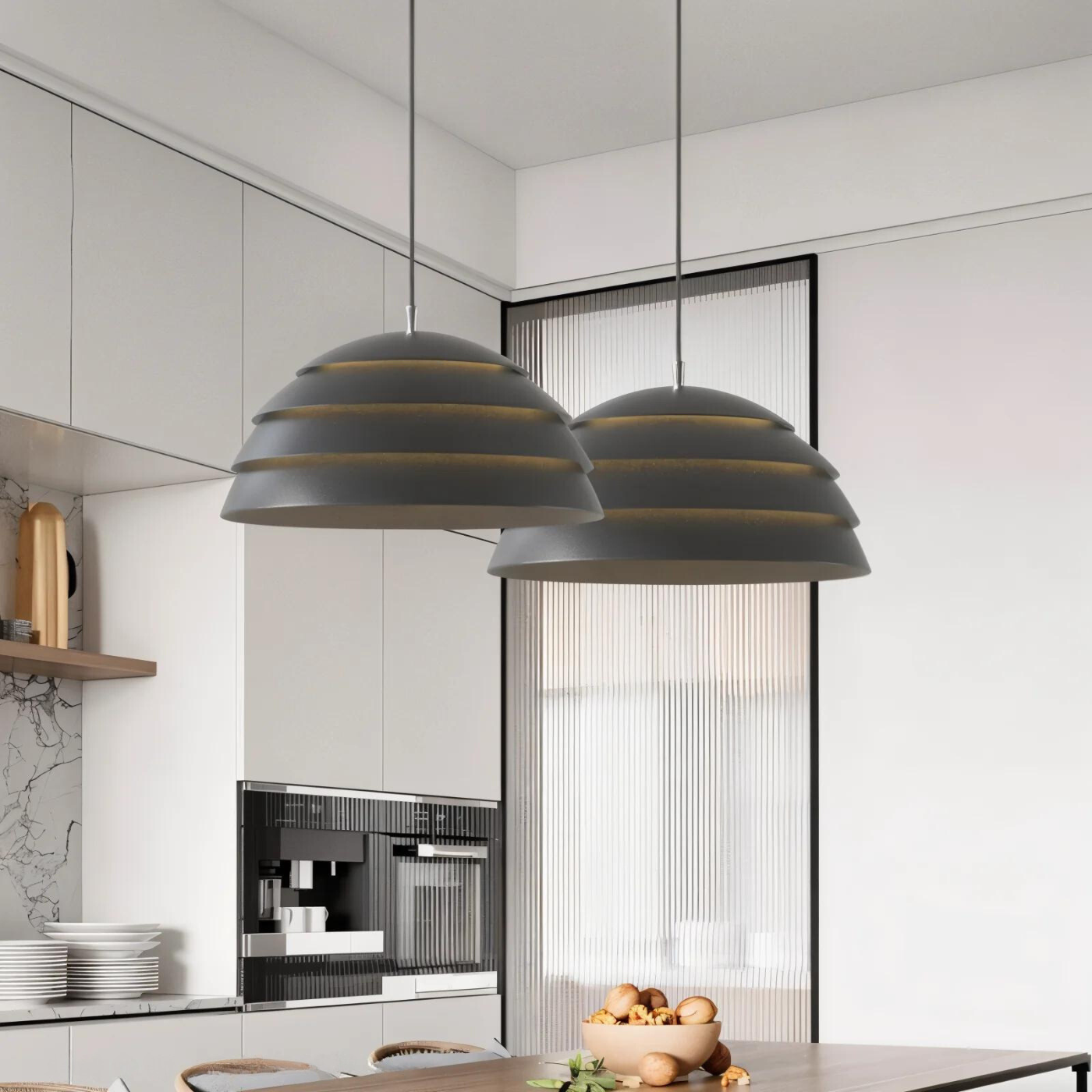 Nemsk | AstraNova Minimal Dome Pendant Light for Modern Living