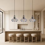 Nemsk | Valeon Industrial Loft Pendant Light With Metal Finish