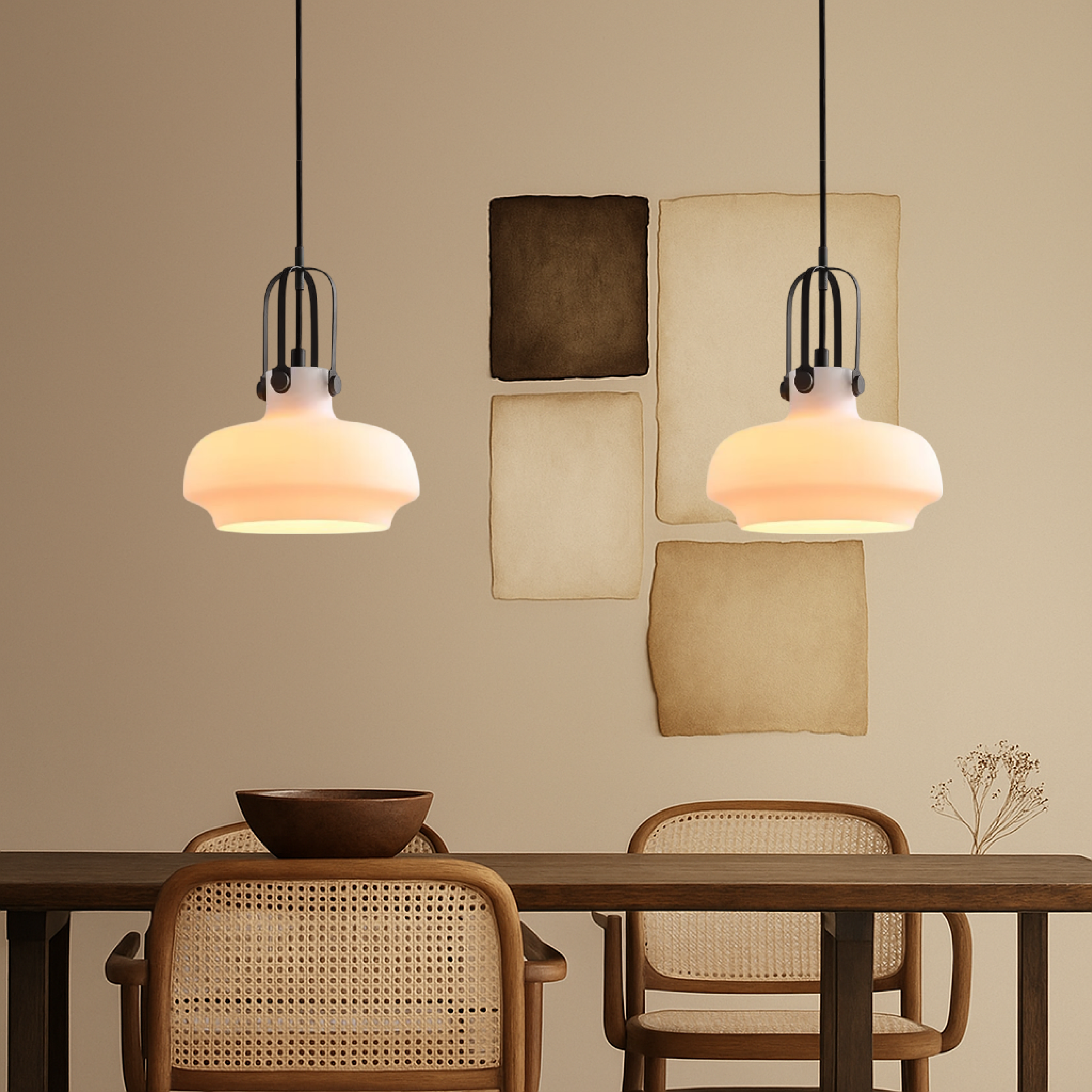 Nemsk | Valeon Industrial Loft Pendant Light With Metal Finish